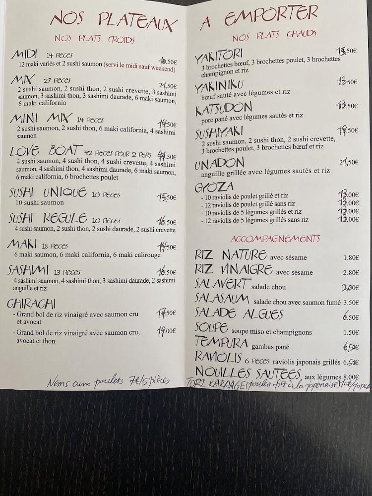 Sushi Dynastie - Menu Image 3